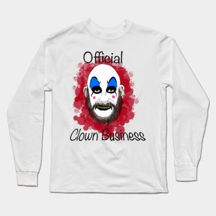 Official clown business Long Sleeve T-Shirt